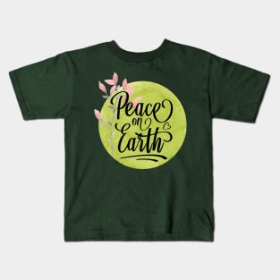 Peace On Earth Kids T-Shirt